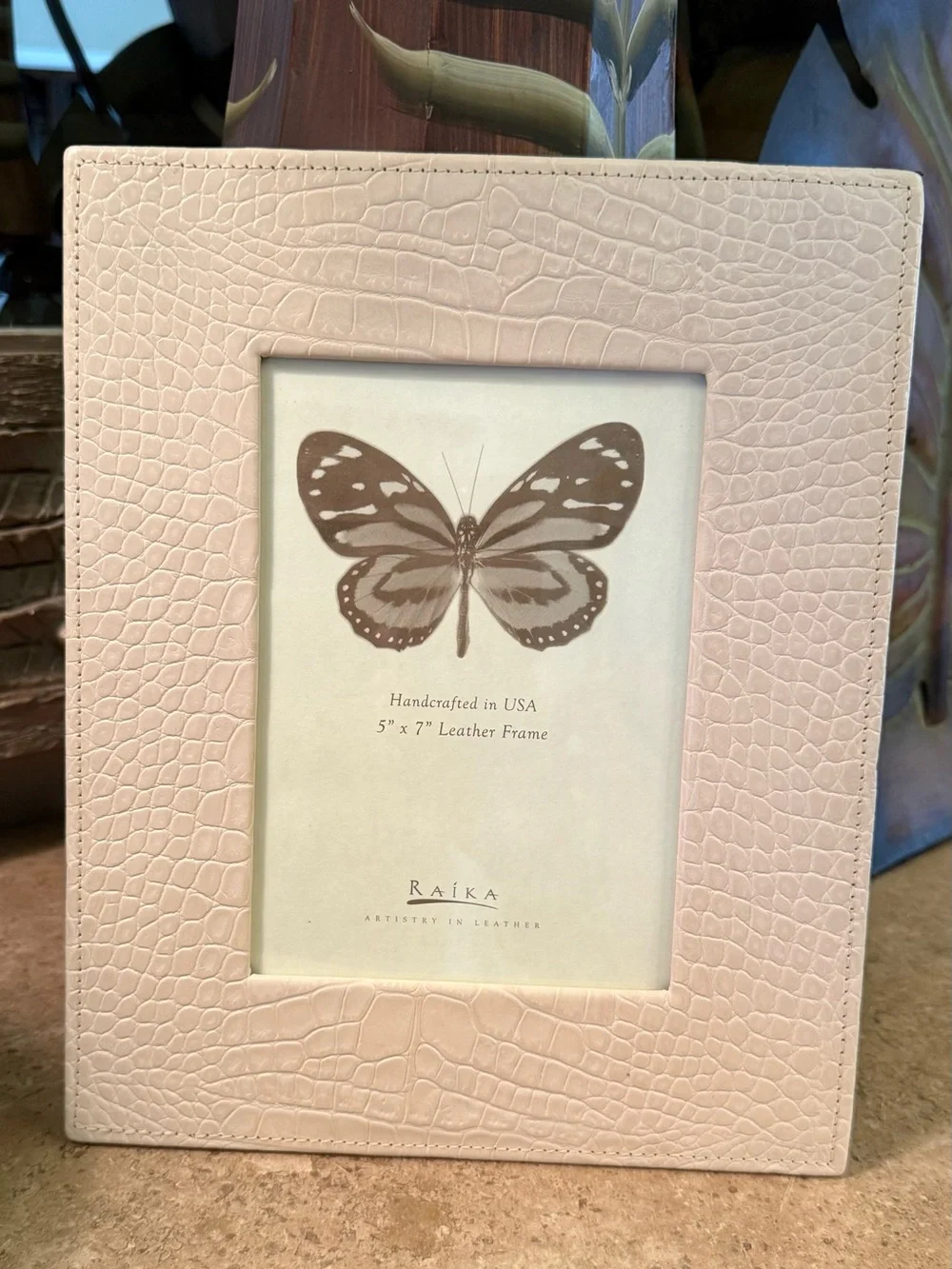 Raika Handcrafted Leather Picture Frame 5